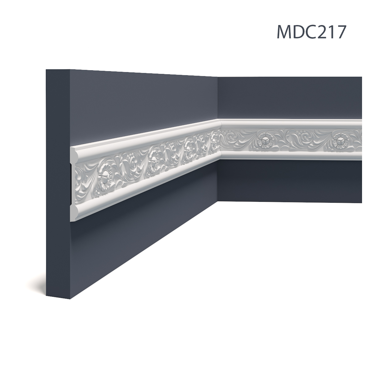 Brau decorativ mdc217, 200 x 7.8 x 1.3 cm, mardom decor 